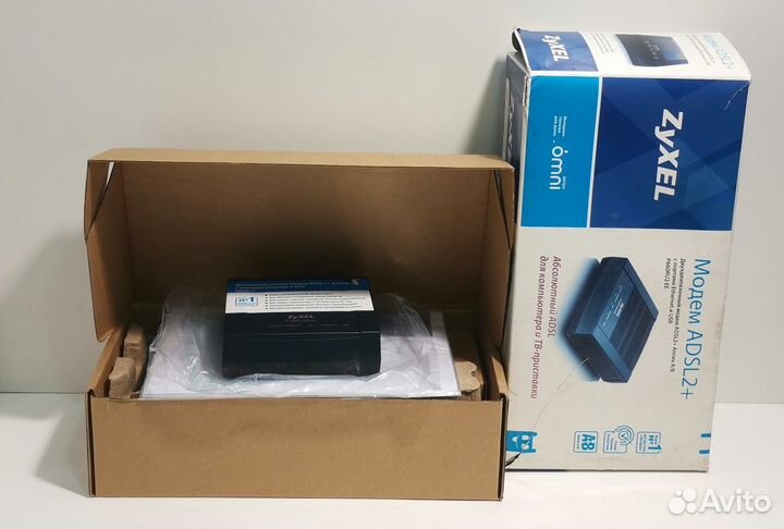 Модем Zyxel omni adsl2