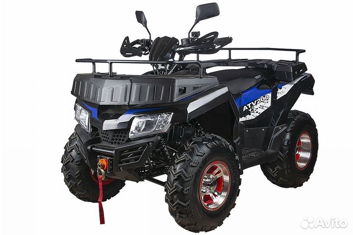 Квадроцикл Rato Cabo 200 LD Чёрный