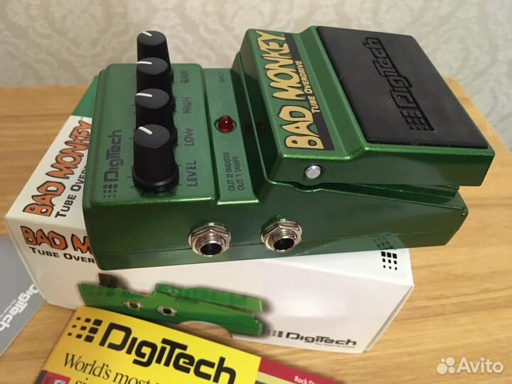 Гитарная педаль DigiTech Bad Monkey Tube Overdrive