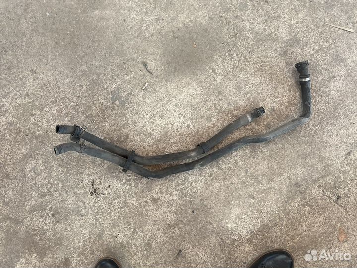 Трубки печки на bmw f30