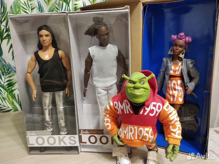 Кукла barbie looks Кен индеец нфрб