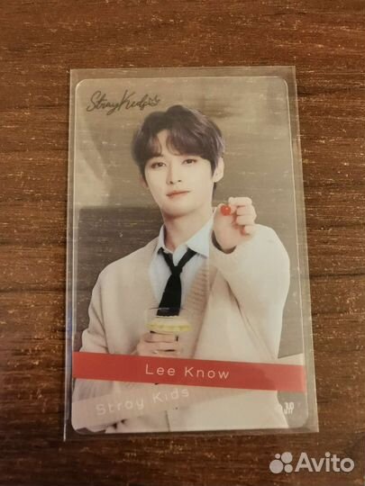 Stray Kids японская карта Минхо lee know