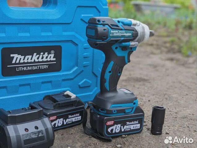 Гайковерт аккумуляторный makita 300нм. Новый