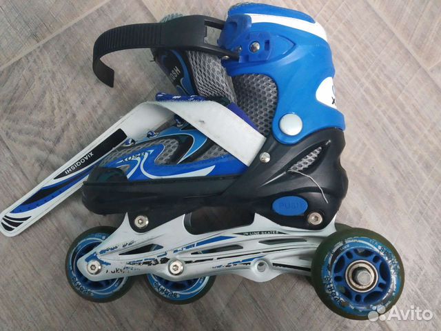 Роликовые коньки детские раздвижные