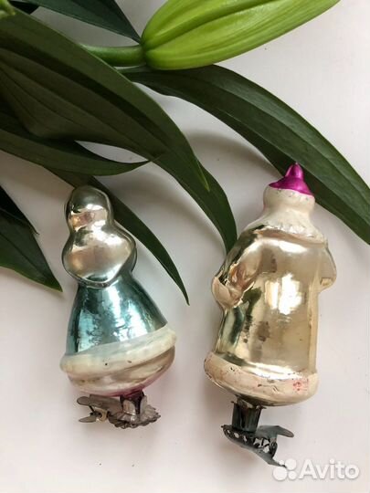 Елочные игрушки СССР