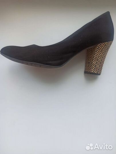 Туфли женские 38 размер натуральная замша