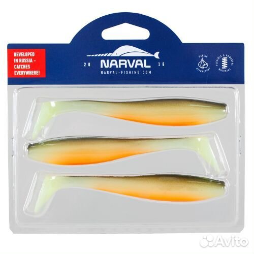 Силиконовая приманка Narval Choppy Tail 16cm #049