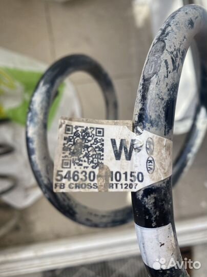 Пружина kia rio x-line передняя б/у