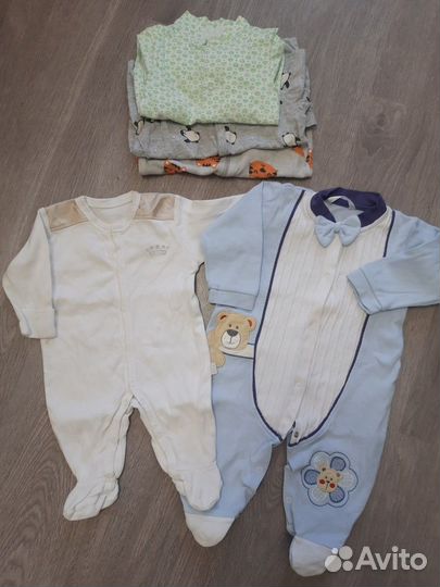 Одежда пакетом на мальчика 56, 62, 68