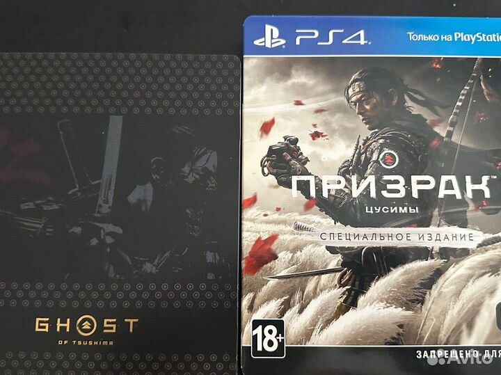 Призрак Цусимы Steelbook PS4
