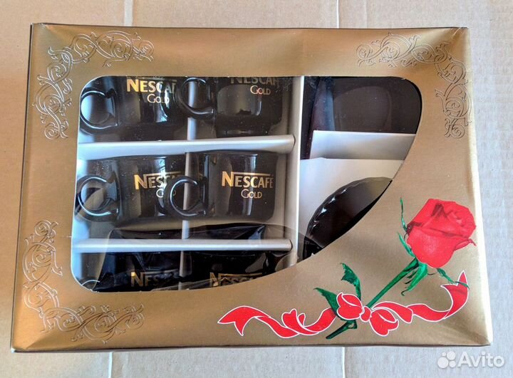 Кофейный сервиз Nescafe, 6 персон, 13 предметов