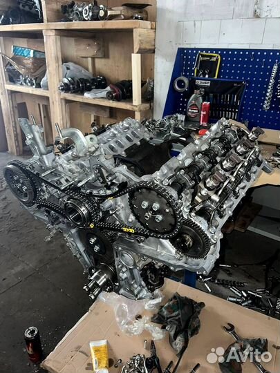 Двигатель 1VD-FTV / для Тойота Ланд Крузер 200