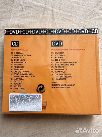 Фирменный cd диск Faithless