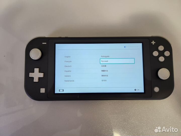 Nintendo switch lite