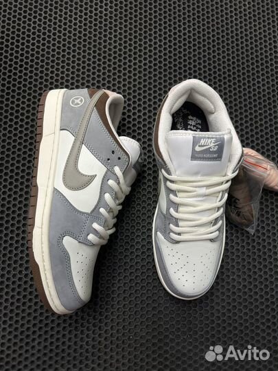 Кроссовки Nike SB Dunk Low x Yuto Wolf Grey