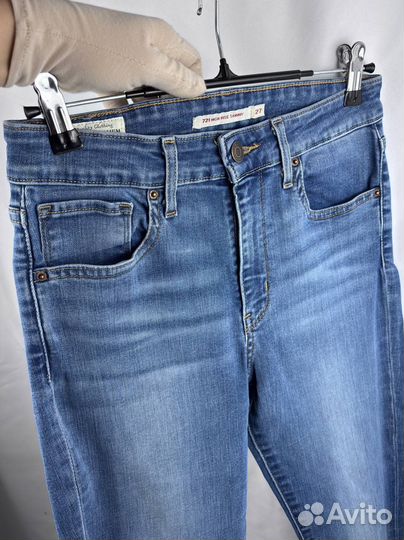 Levis 721 джинсы женские W27L30. Оригинал