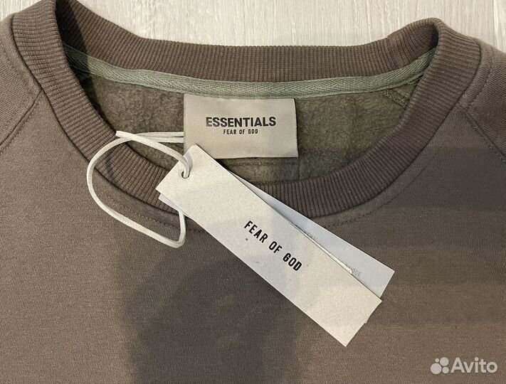 Толстовка Свитшот Essentials Fear of God