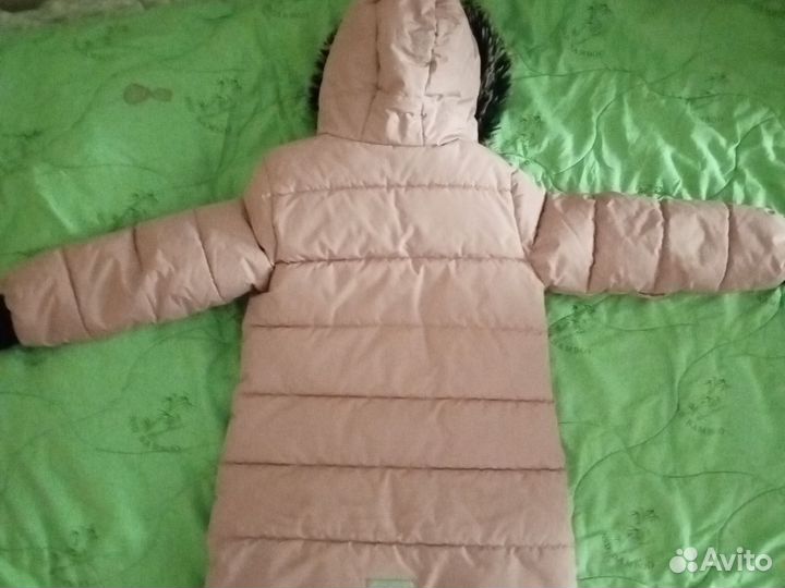 Пальто зимнее 140