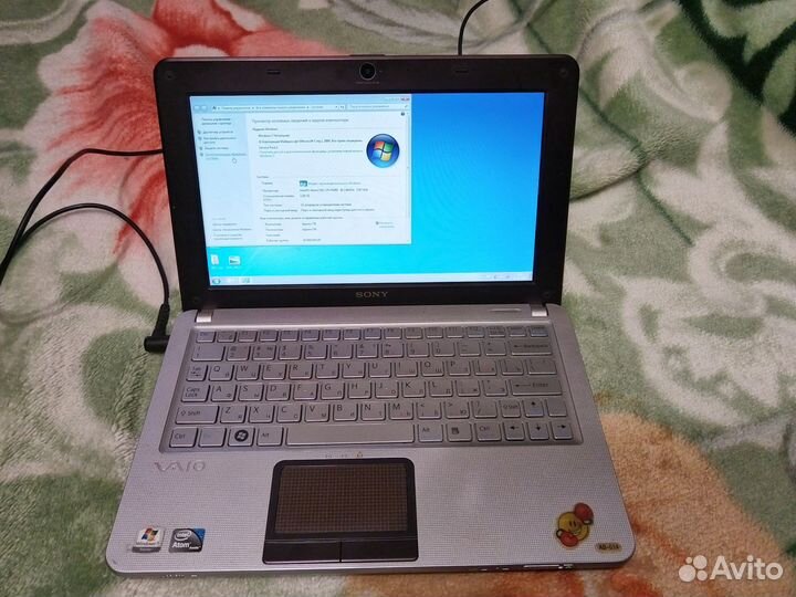 Нетбук sony vaio