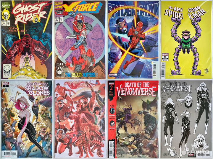 Комиксы на английском Marvel. Часть 10