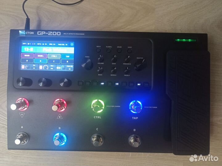 Гитарный процессор valeton gp-200