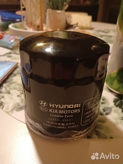 Фильтр масляный kia ceed