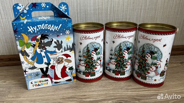 Коробки для новогодних подарков