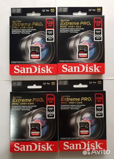Карта памяти SanDisk sdxc Extreme Pro