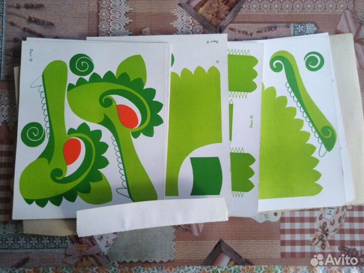 Маскарадный костюм СССР дракон из картона