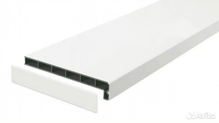 Подоконник moeller LD-40 Белый clean touch (без фа