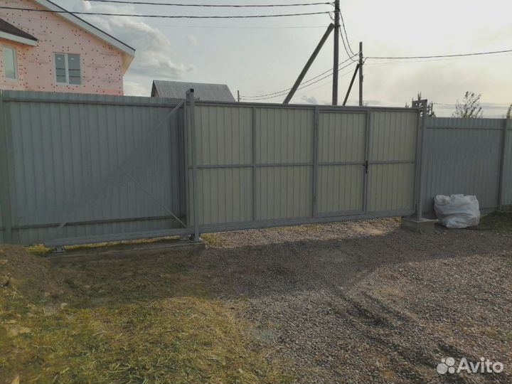 Откатные ворота