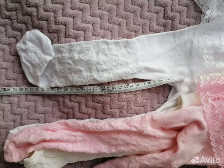 Колготки с юбочкой ажурной