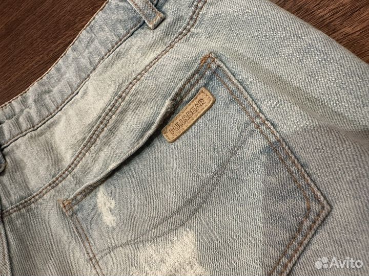 Шорты джинсовые pull&bear 32