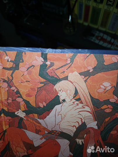 Цветы пиона на снегу том 3