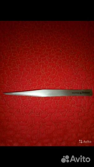 Прямой пинцет для наращивания