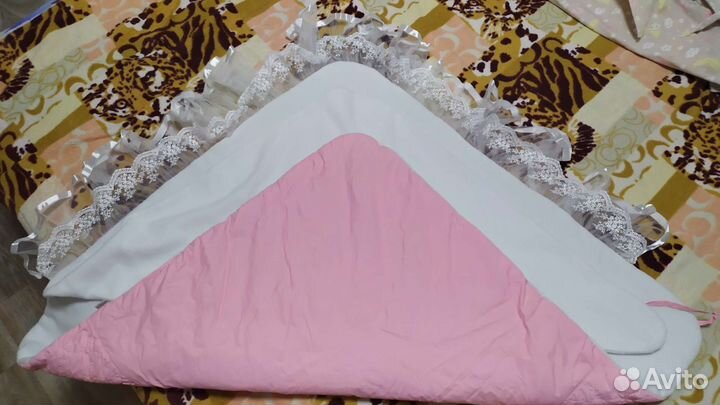 Одеяло на выписку для девочки