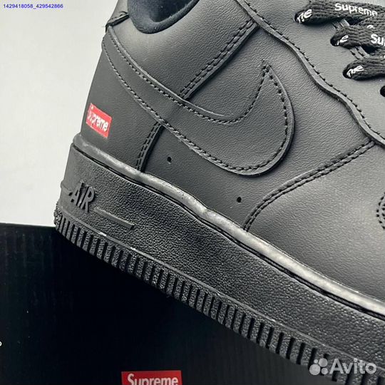 Кроссовки Nike Air Force 1 Low & Supreme (Арт.78578)