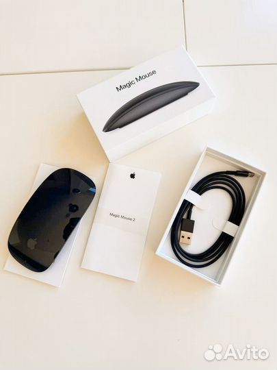 Мышь apple magic mouse 2 space gray новая