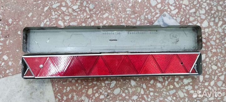 Винтажный знак аварийной остановки СССР (1974 год)