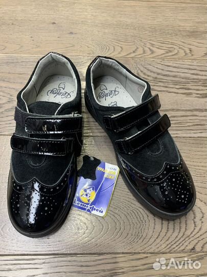 Полуботинки 35 размер. Котофей. Кожа