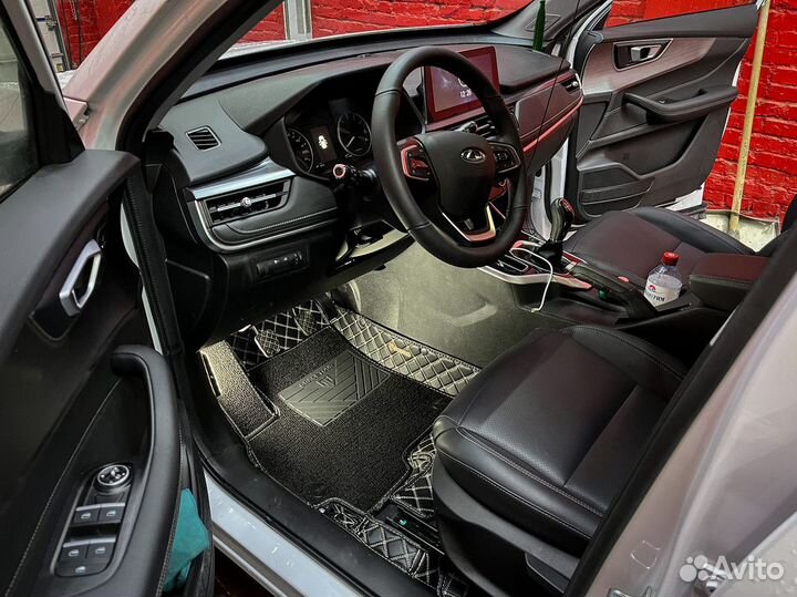 Автомобильные коврики 3D экокожа