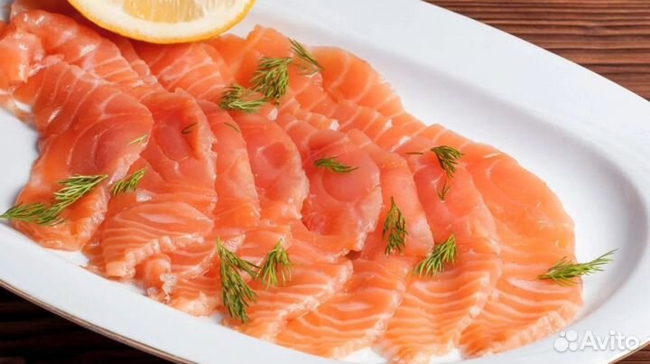 Рыбный магазин с постоянным потоком клиентов