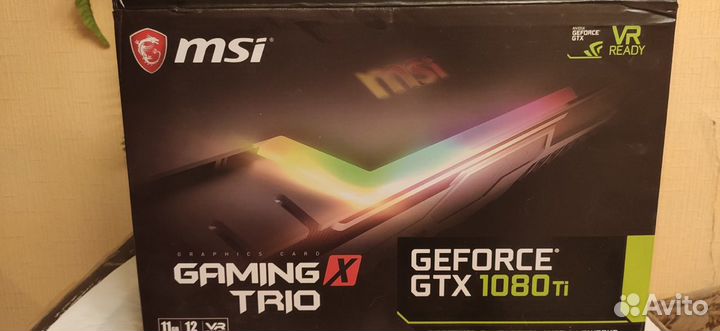 MSI GeForce GTX 1080 Ti gaming X trio 11GB