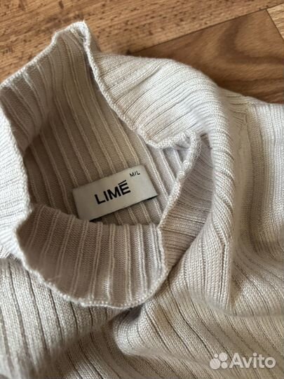 Платье трикотажное Lime миди