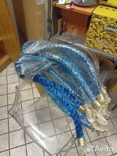 Декоративный канат ограждения, барьерный 40мм*1.5м