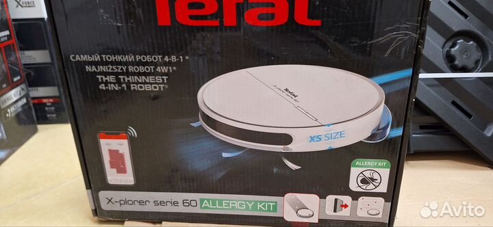 Робот пылесос tefal explorer serie 60