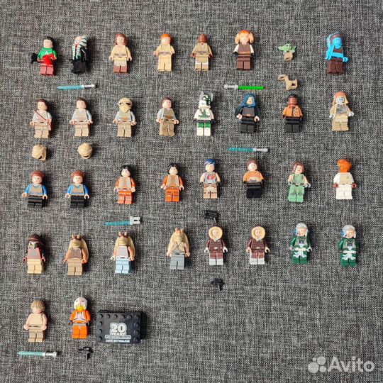 Lego минифигурки Star Wars. Обновлено