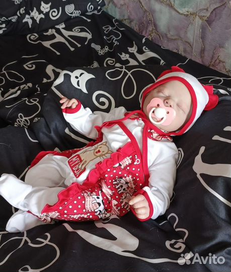 Кукла реборн от Мариники. Анютка. Ручная работа