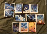 Почтовые карточки на тему «Космос» набор 30шт