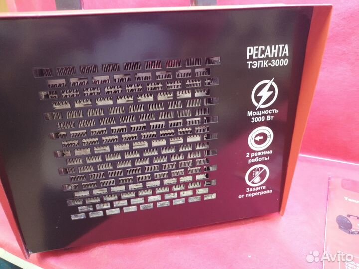 Электрическая тепловая пушка ресанта тэпк-3000